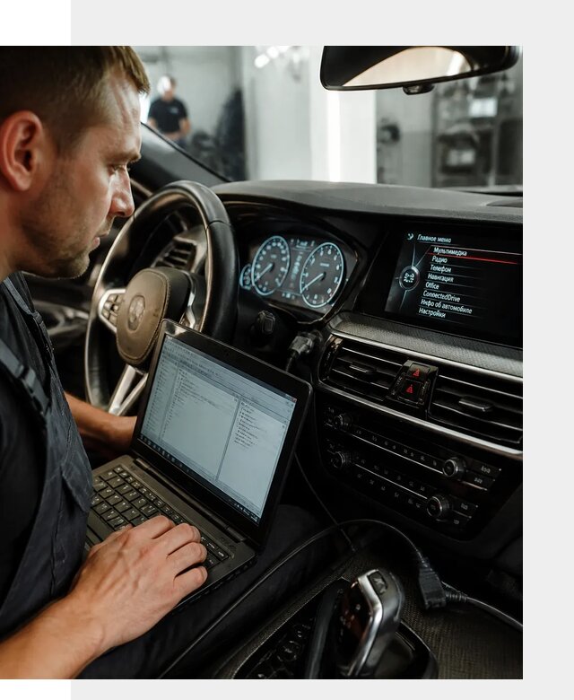 Русификация приборной панели BMW для авто в Прокопьевске от компании