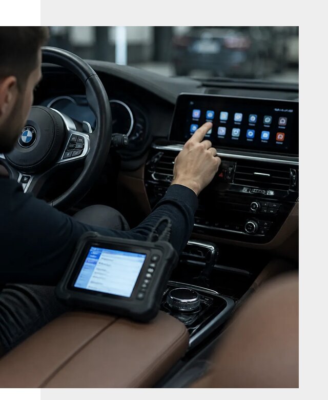 Установка приложений и мультимедиа сервисов BMW в Прокопьевске
