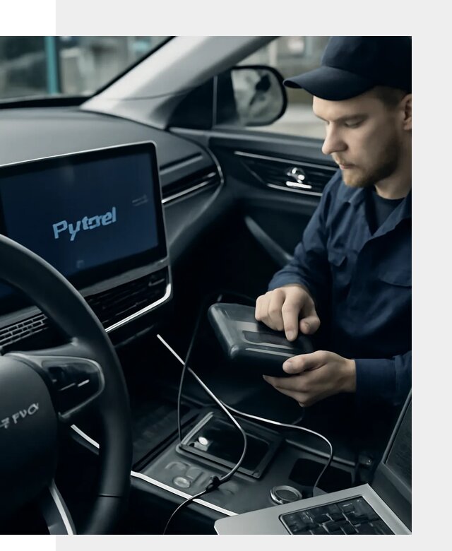 Русификация автомобилей Jetour с адаптацией меню в Прокопьевске