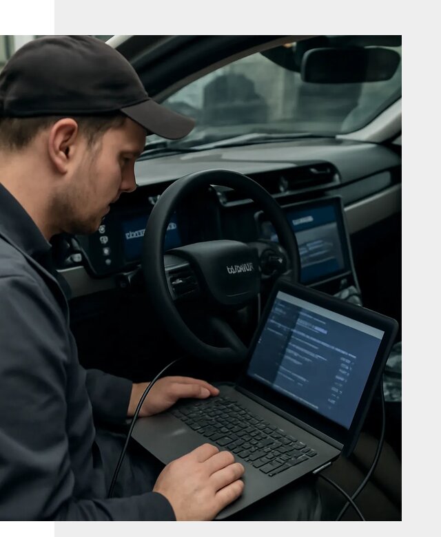 Профессиональная русификация автомобилей Lynk Co в Прокопьевске