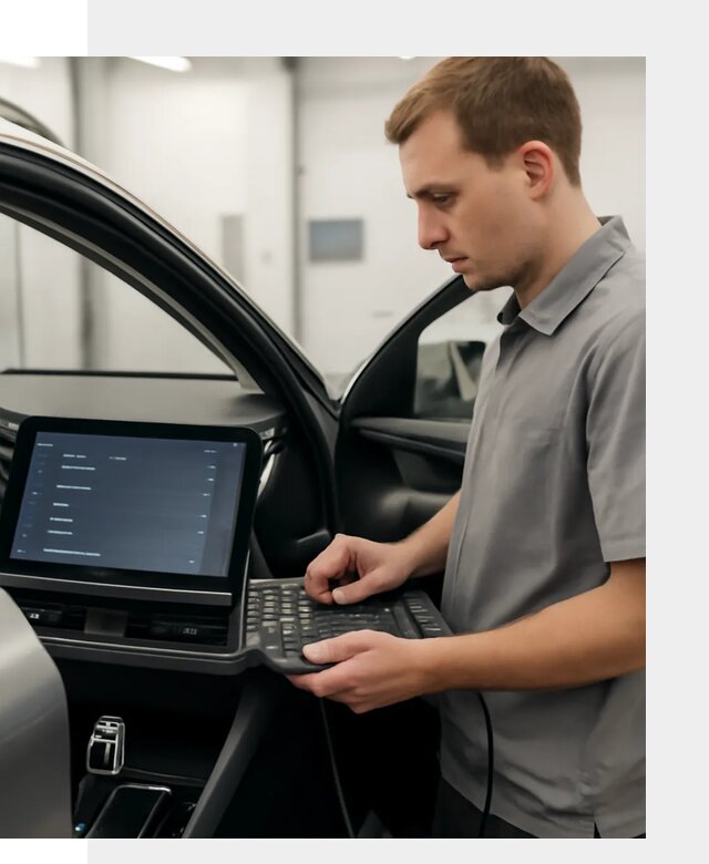 Русификация мультимедиа автомобилей Lynk Co в Прокопьевске
