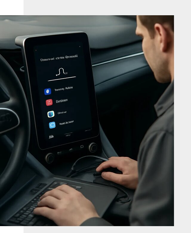 Установка приложений Lynk Co на автомобиль в Прокопьевске