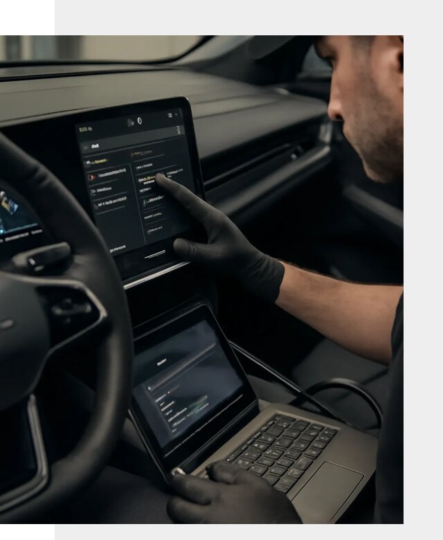 Русификация приборной панели Rising автомобиля в Прокопьевске