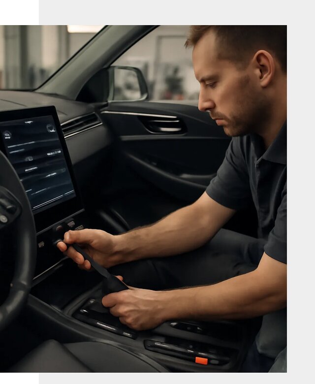 Восстановление автомобиля после русификации в Прокопьевске