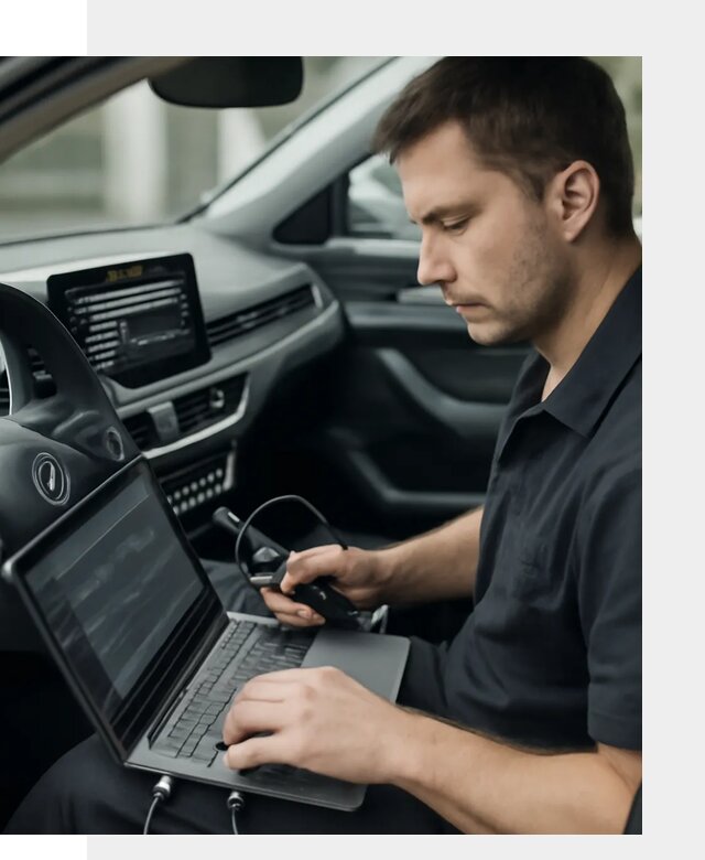 Настройка телематики автомобиля под ключ для авто в Прокопьевске