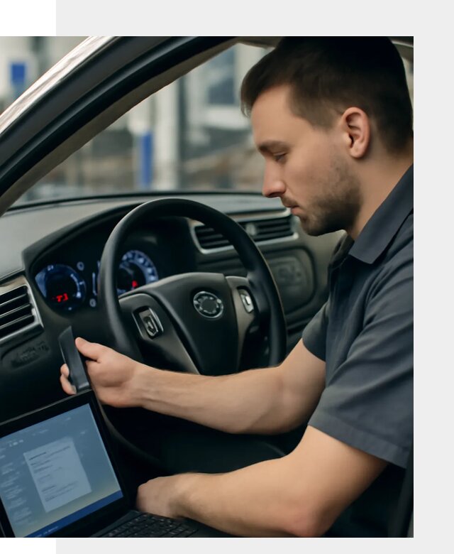 Русификация приборной панели Nissan для авто в Прокопьевске
